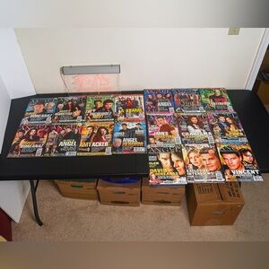 Angel Magazines 17 issues 2003 - 2006 with 2004 Official Angel Yearbook